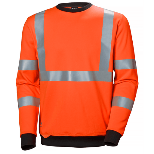 Helly Hansen 79095 Addvis Hi Vis Sweatshirt - HI-VIS SWEATSHIRTS & HOODIES