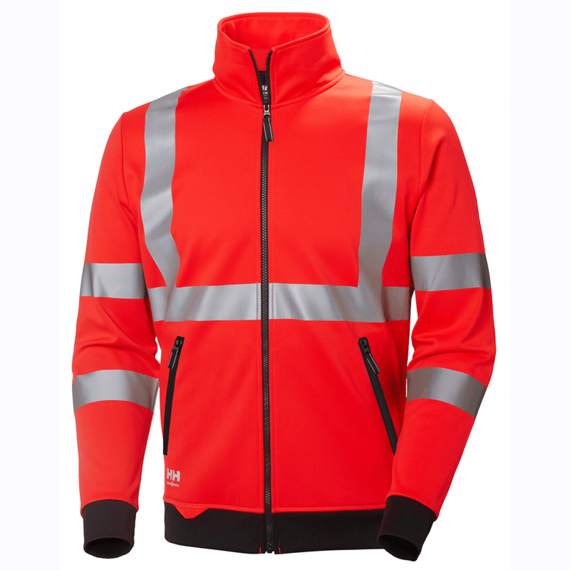 Helly Hansen 79112 Addvis Hi-Vis Stretch Sweatshirt - HI-VIS SWEATSHIRTS & HOODIES