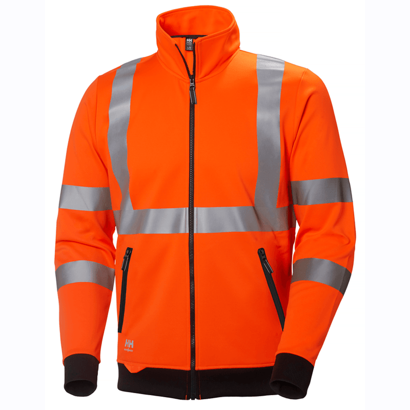 Helly Hansen 79112 Addvis Hi-Vis Stretch Sweatshirt - HI-VIS SWEATSHIRTS & HOODIES