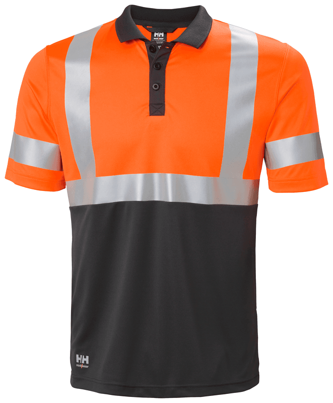 Helly Hansen 79253 Addvis Polo T-Shirt Class 1 - HI-VIS T-SHIRTS