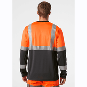 Helly Hansen 79255 Addvis Hi-Vis Longsleeve T-Shirt Top Class 1 - HI-VIS T-SHIRTS