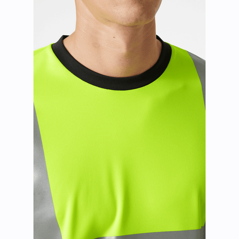 Helly Hansen 79255 Addvis Hi-Vis Longsleeve T-Shirt Top Class 1 - HI-VIS T-SHIRTS
