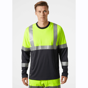 Helly Hansen 79255 Addvis Hi-Vis Longsleeve T-Shirt Top Class 1 - HI-VIS T-SHIRTS