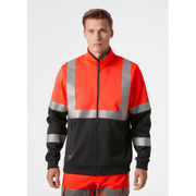 Helly Hansen 79258 Addvis Zip Sweatshirt Class 1 - HI-VIS SWEATSHIRTS & HOODIES