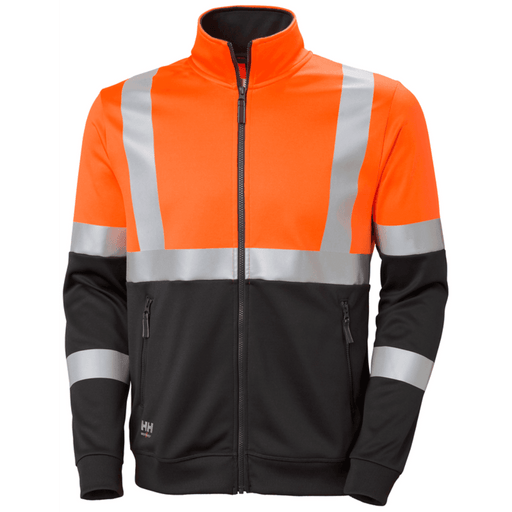 Helly Hansen 79258 Addvis Zip Sweatshirt Class 1 - HI-VIS SWEATSHIRTS & HOODIES