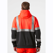 Helly Hansen 79259 Addvis Hi-Vis Zip Hoodie Sweatshirt - HI-VIS SWEATSHIRTS & HOODIES