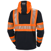 Helly Hansen 79273 ICU Full Zip Hi-Vis Hoodie - HI-VIS SWEATSHIRTS & HOODIES
