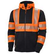 Helly Hansen 79273 ICU Full Zip Hi-Vis Hoodie - HI-VIS SWEATSHIRTS & HOODIES