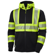 Helly Hansen 79273 ICU Full Zip Hi-Vis Hoodie - HI-VIS SWEATSHIRTS & HOODIES