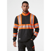 Helly Hansen 79274 ICU Hi-Vis Full Zip Sweatshirt - HI-VIS SWEATSHIRTS & HOODIES