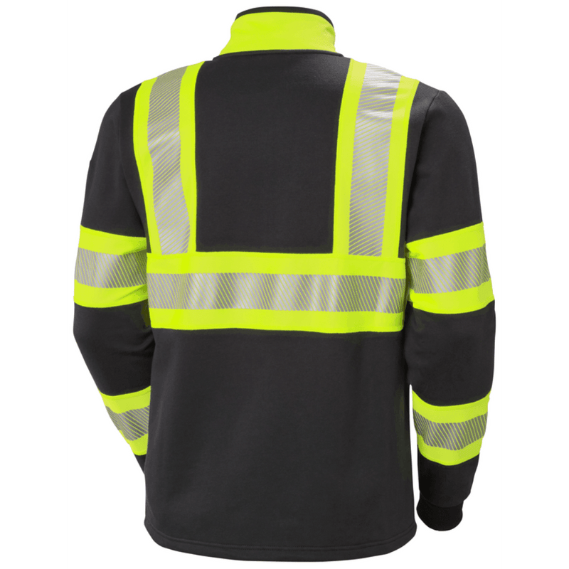 Helly Hansen 79274 ICU Hi-Vis Full Zip Sweatshirt - HI-VIS SWEATSHIRTS & HOODIES
