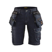 Blaklader 7992 Women's Stretch Denim Holster Pocket Shorts X1900 - WOMENS TROUSERS