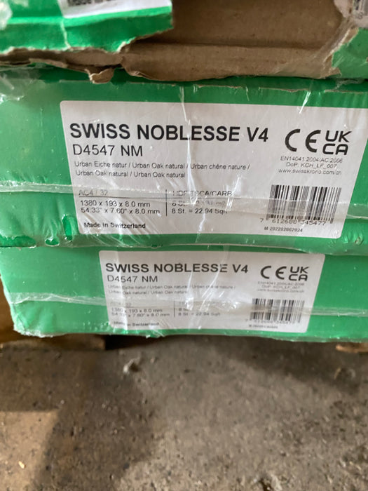 SWISS KRONO
Urban Natural Oak - Noblesse 8mm Laminate Flooring - 2.13sqm Per Pack 🎈LAST 4 packs £75🎈