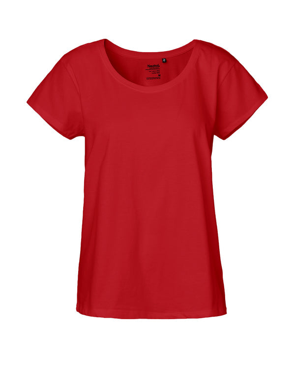Fairtrade Organic Loose Fit T-shirt: Womens