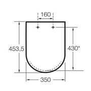 The Gap Standard Toilet Seat - Bathrooms