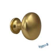 M4TEC Knob Handle Brushed Brass Doors or Cupboards VH4 Series - Hardware > Hardware Accessories > Cabinet Hardware > Cabinet Knobs & Handles Cabinet Knobs & Handles