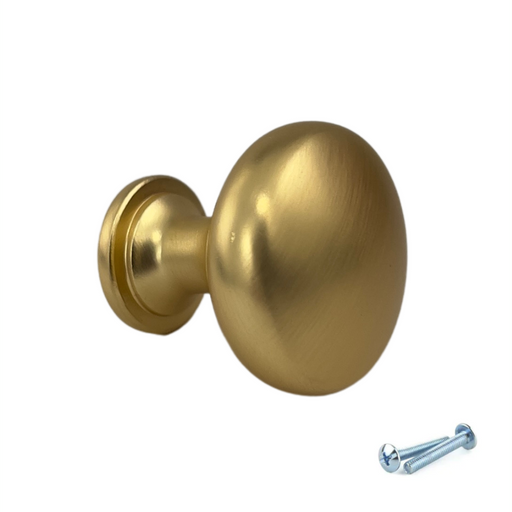 M4TEC Knob Handle Brushed Brass Doors or Cupboards VH4 Series - Hardware > Hardware Accessories > Cabinet Hardware > Cabinet Knobs & Handles Cabinet Knobs & Handles