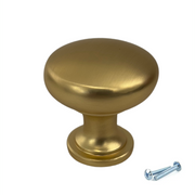 M4TEC Knob Handle Brushed Brass Doors or Cupboards VH4 Series - Hardware > Hardware Accessories > Cabinet Hardware > Cabinet Knobs & Handles Cabinet Knobs & Handles