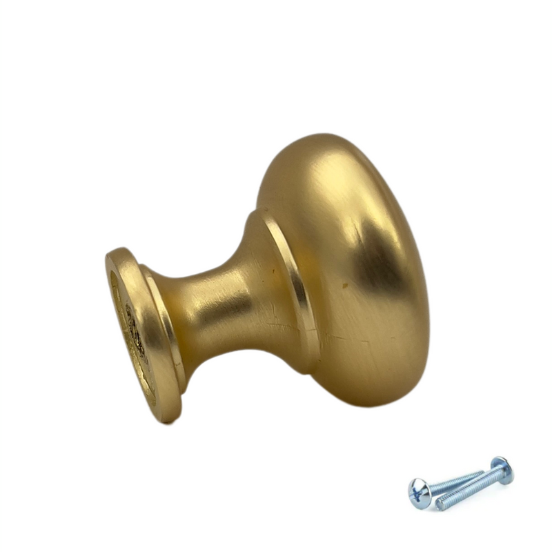 M4TEC Knob Handle Brushed Brass Doors or Cupboards VH4 Series - Hardware > Hardware Accessories > Cabinet Hardware > Cabinet Knobs & Handles Cabinet Knobs & Handles