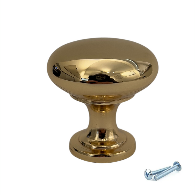 M4TEC Knob Handle Karat Gold Doors, Drawers or Cupboards VH4 Series - Hardware > Hardware Accessories > Cabinet Hardware > Cabinet Knobs & Handles Cabinet Knobs & Handles