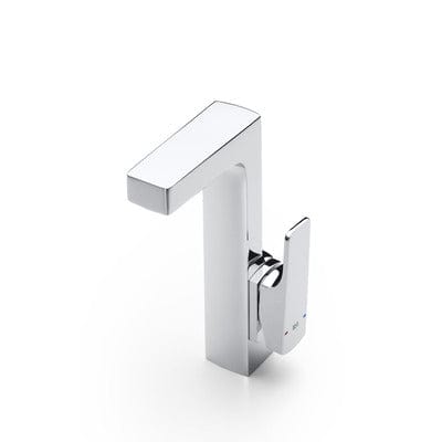 L90 Side Lever Basin Mixer Tap With Pop-Up Waste - Bathrooms