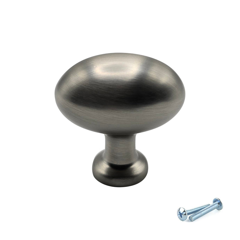 M4TEC Knob Handle Brushed Nickel Doors or Cupboards VG8 Series - Hardware > Hardware Accessories > Cabinet Hardware > Cabinet Knobs & Handles Cabinet Knobs & Handles