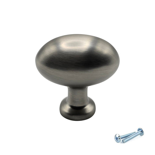 M4TEC Knob Handle Brushed Nickel Doors or Cupboards VG8 Series - Hardware > Hardware Accessories > Cabinet Hardware > Cabinet Knobs & Handles Cabinet Knobs & Handles