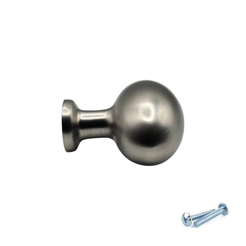M4TEC Knob Handle Brushed Nickel Doors or Cupboards VG8 Series - Hardware > Hardware Accessories > Cabinet Hardware > Cabinet Knobs & Handles Cabinet Knobs & Handles