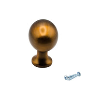 M4TEC Knob Handle Aged Brass Doors or Cupboards VG8 Series - Hardware > Hardware Accessories > Cabinet Hardware > Cabinet Knobs & Handles Cabinet Knobs & Handles