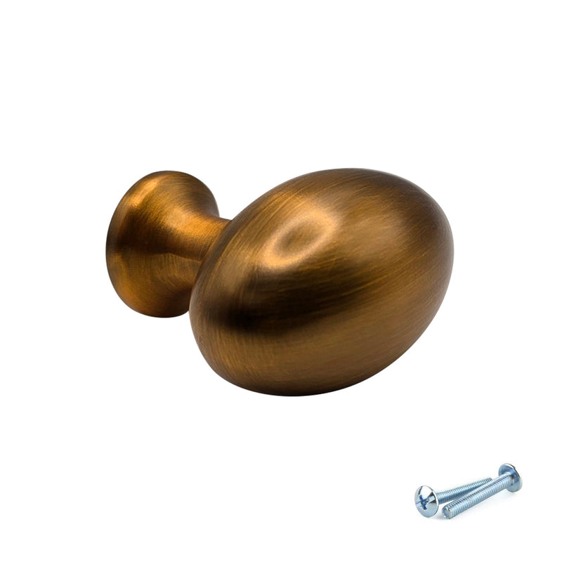 M4TEC Knob Handle Aged Brass Doors or Cupboards VG8 Series - Hardware > Hardware Accessories > Cabinet Hardware > Cabinet Knobs & Handles Cabinet Knobs & Handles