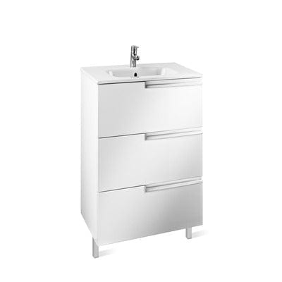 Victoria-N Unik 3 Drawer Vanity Unit With 700mm Basin - All Colours - Bathrooms