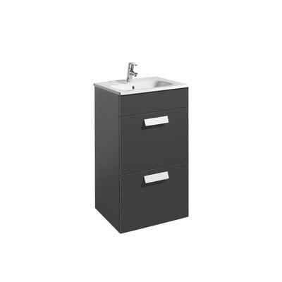 Debba Unik 600mm 2 Drawer Wall Hung Vanity Unit - All Colours - Bathrooms
