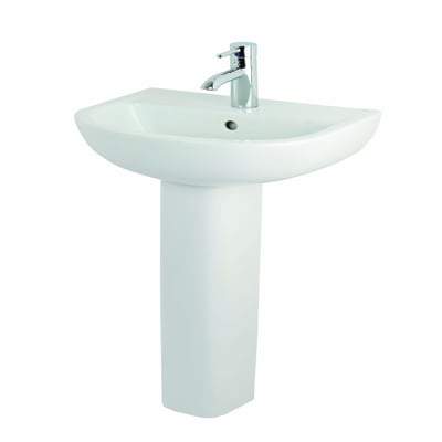 45cm Basin in Alpine White - All Styles - Bathrooms