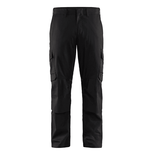 Blaklader 1448 Industry Stretch Kneepad Trousers Black - KNEE PAD TROUSERS