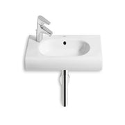 Meridian-N Compact 600mm Wall-Hung Basin 1 Tap Hole - Bathrooms