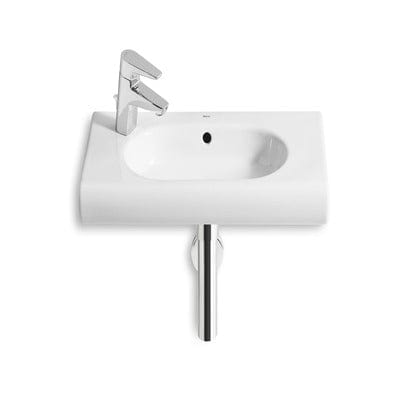 Meridian-N Compact 600mm Wall-Hung Basin 1 Tap Hole - Bathrooms