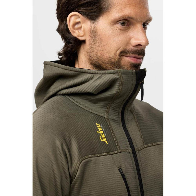 Snickers 9420 Thermal Body Mapping Fleece Full-Zip Hoodie - Apparel & Accessories > Clothing > Activewear > Activewear Vests & Jackets > Jackets HOODIES
