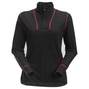 Snickers 9476 Protectwork Women's Half Zip Wool Long Sleeve Shirt - WOMENS THERMALS