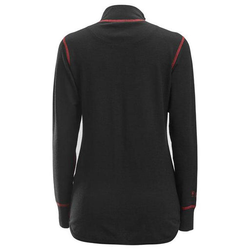 Snickers 9476 Protectwork Women's Half Zip Wool Long Sleeve Shirt - WOMENS THERMALS