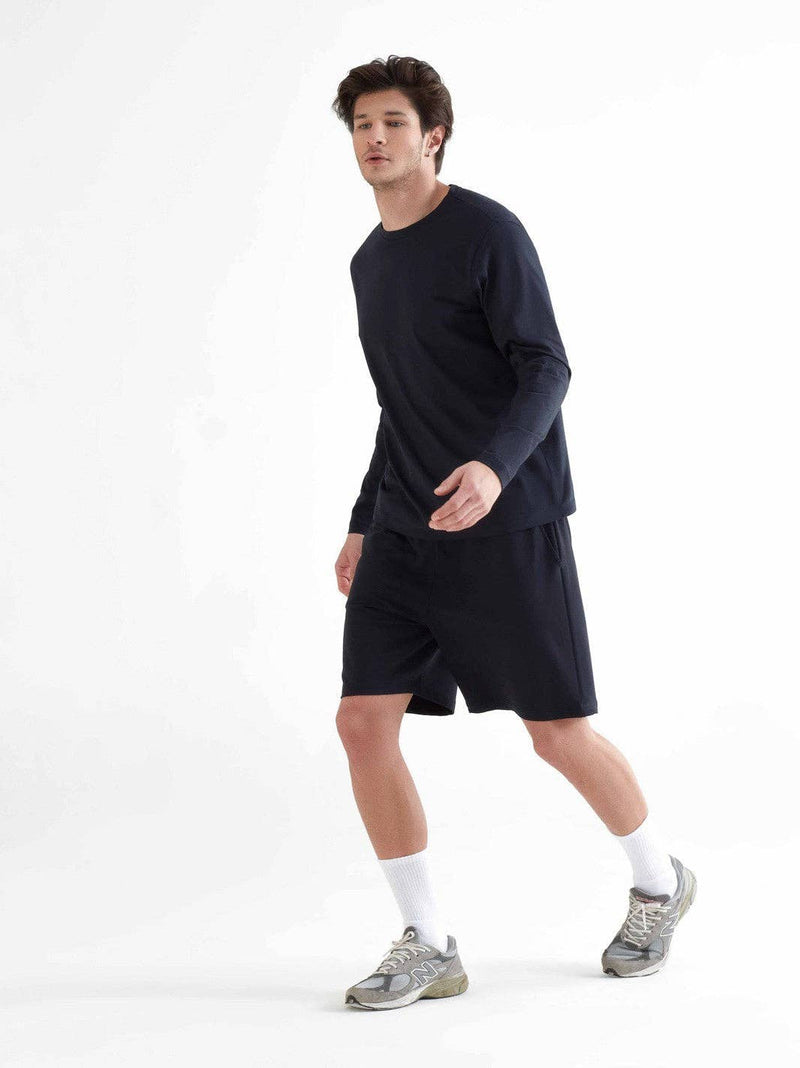 Tencel Mens Active Work Shorts Blue or Black Sizes S to 2XL - Sustainable Workwear Range