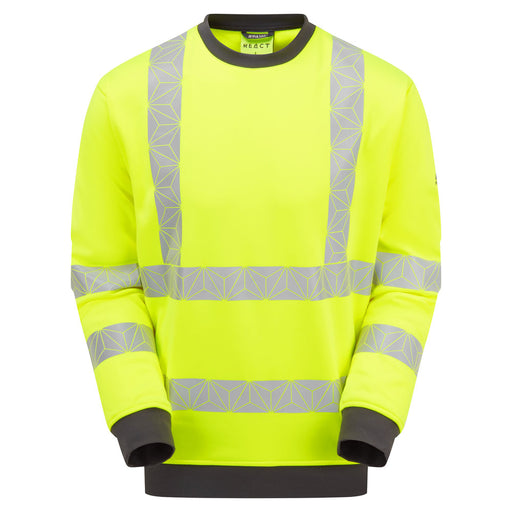 PULSAR RCT806 / RCT807 React GRS Hi-Vis Sweatshirt - Apparel & Accessories > Clothing > Activewear > Activewear Sweatshirts & Hoodies > Sweatshirts HI-VIS SWEATSHIRTS & HOODIES
