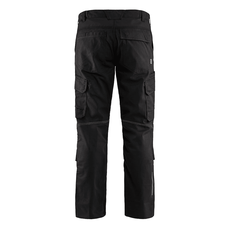 Blaklader 1448 Industry Stretch Kneepad Trousers Black - KNEE PAD TROUSERS
