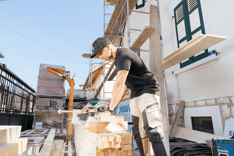 Helly Hansen 77572 Kensington Work Trousers - KNEE PAD TROUSERS