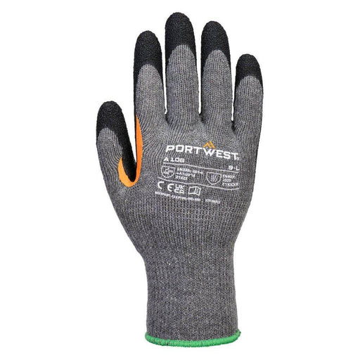 Portwest A106 Grip 10 Latex Reinforced Thumb Glove (Pack of 12) - GRIP PERFORMANCE GLOVES
