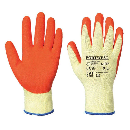 Portwest A109 Grip Gloves (Retail Pack) - GRIP PERFORMANCE GLOVES
