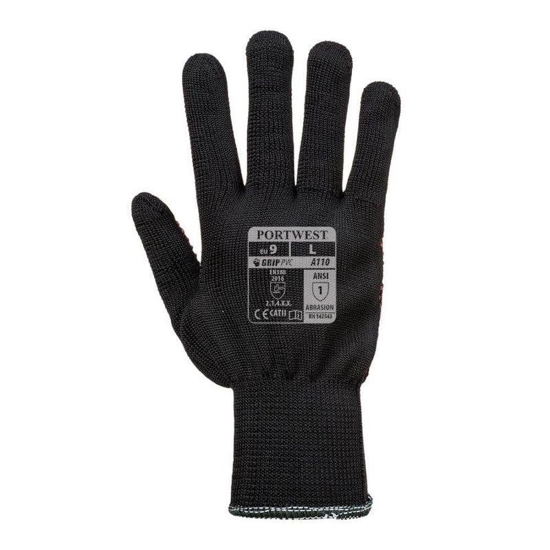 Portwest A110 Polka Dot Gloves - GRIP PERFORMANCE GLOVES