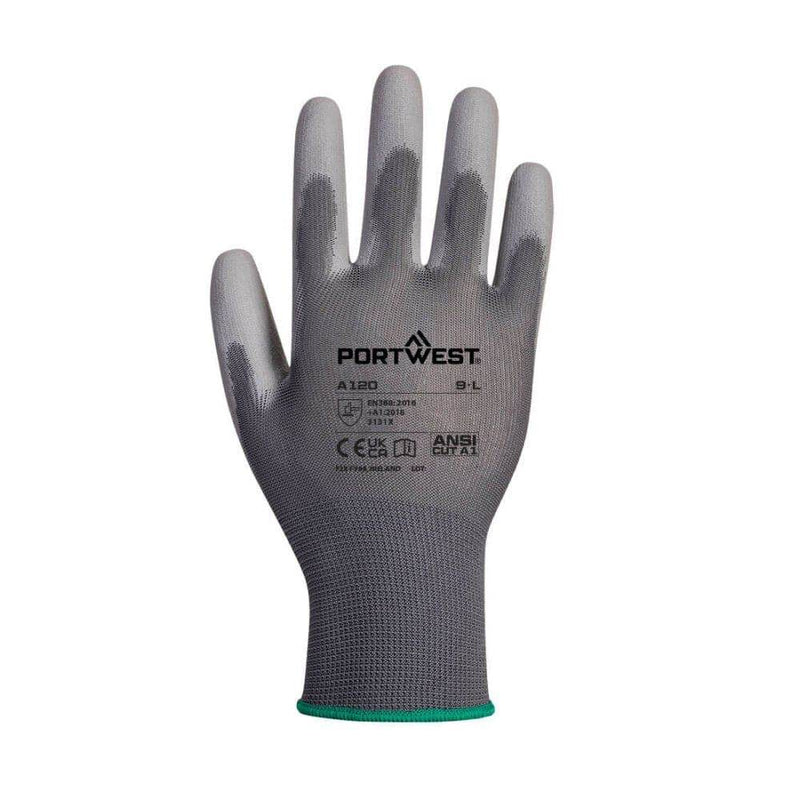 Portwest A120 PU Palm Glove - GENERAL HANDLING GLOVES