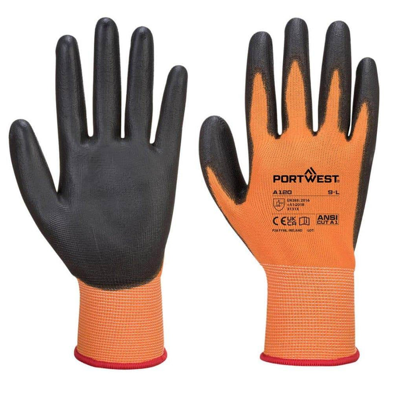 Portwest A120 PU Palm Glove - GENERAL HANDLING GLOVES