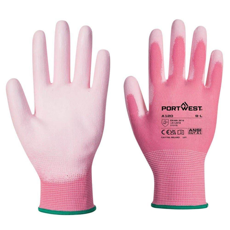 Portwest A120 PU Palm Glove - GENERAL HANDLING GLOVES