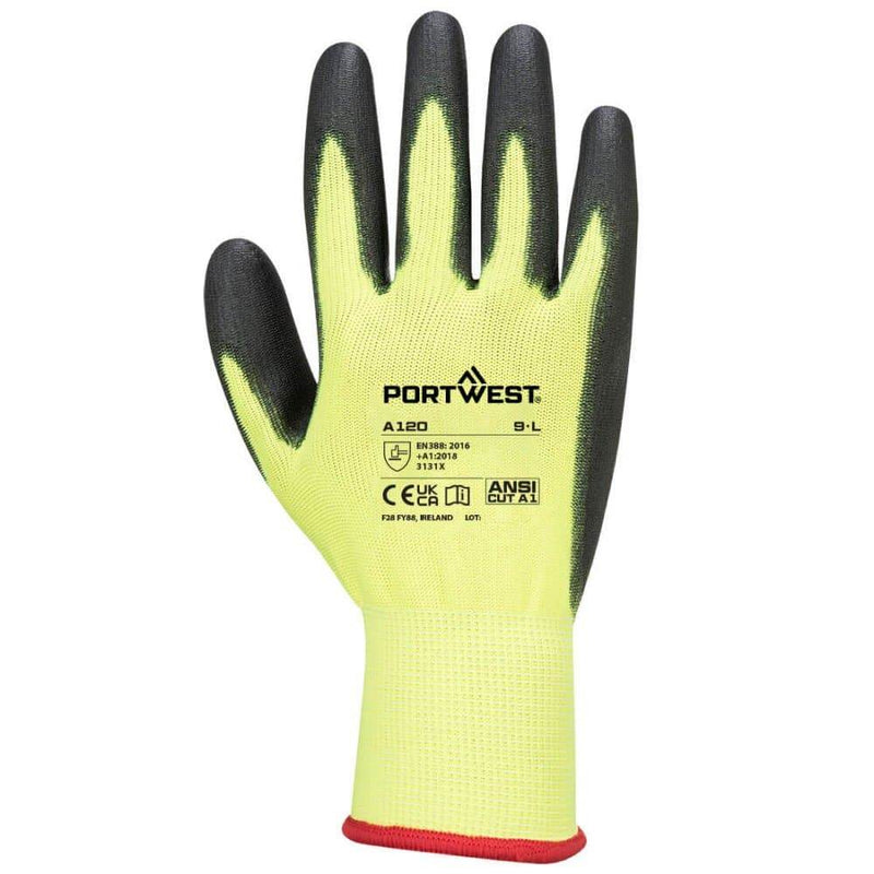 Portwest A120 PU Palm Glove - GENERAL HANDLING GLOVES